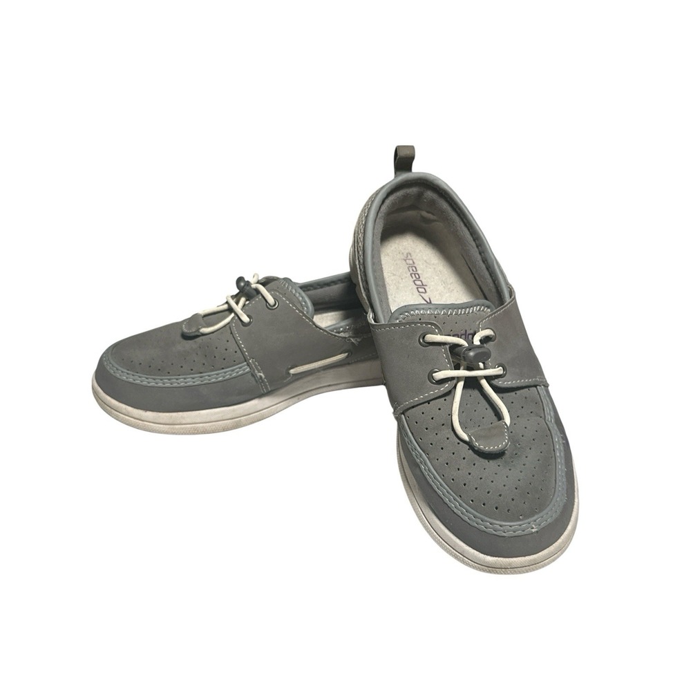 Speedo Gray Port Water Boat Shoes for Women Size 6